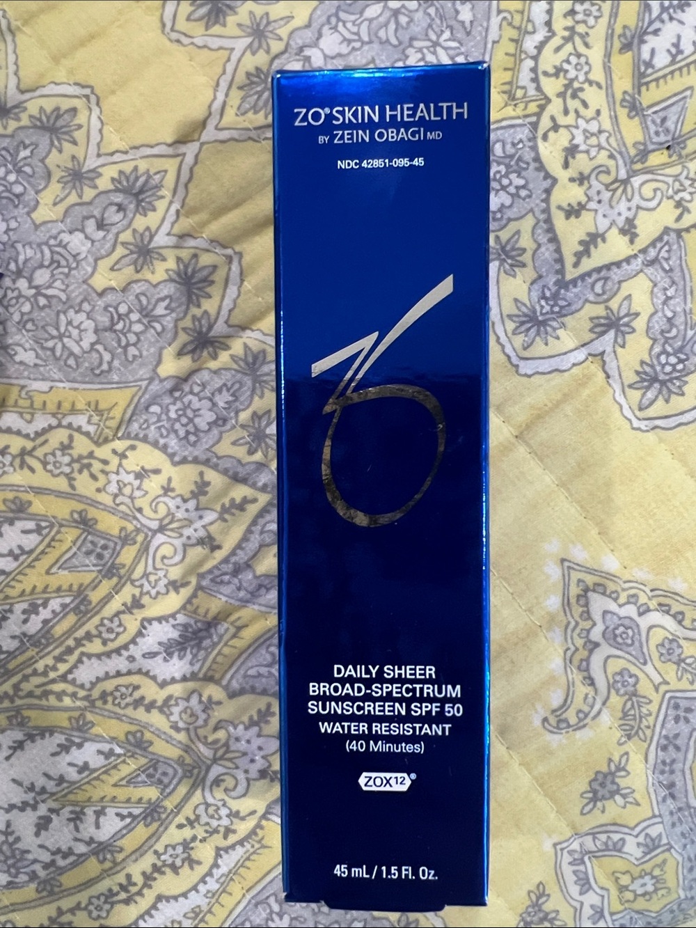 Daily Sheer Broad-Spectrum Sunscreen SPF 50 - Blue